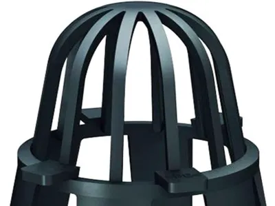 Leaf Sieve ACO Hexaline 2.0 Leaf Trap Ø63 mm