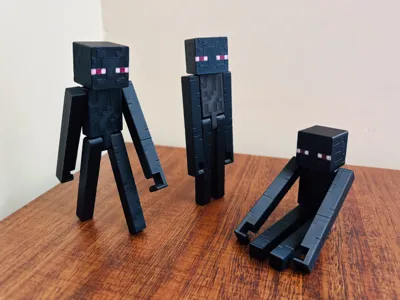 Minecraft Enderman - Articulated