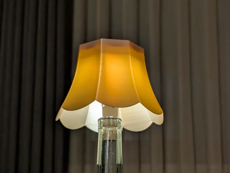 Bottle Top Lamp