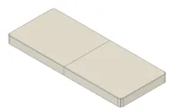Dust cover split WITHOUT logo