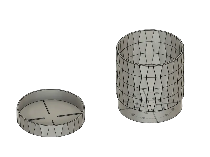 Lightweight Pot for Herbs and Spices
