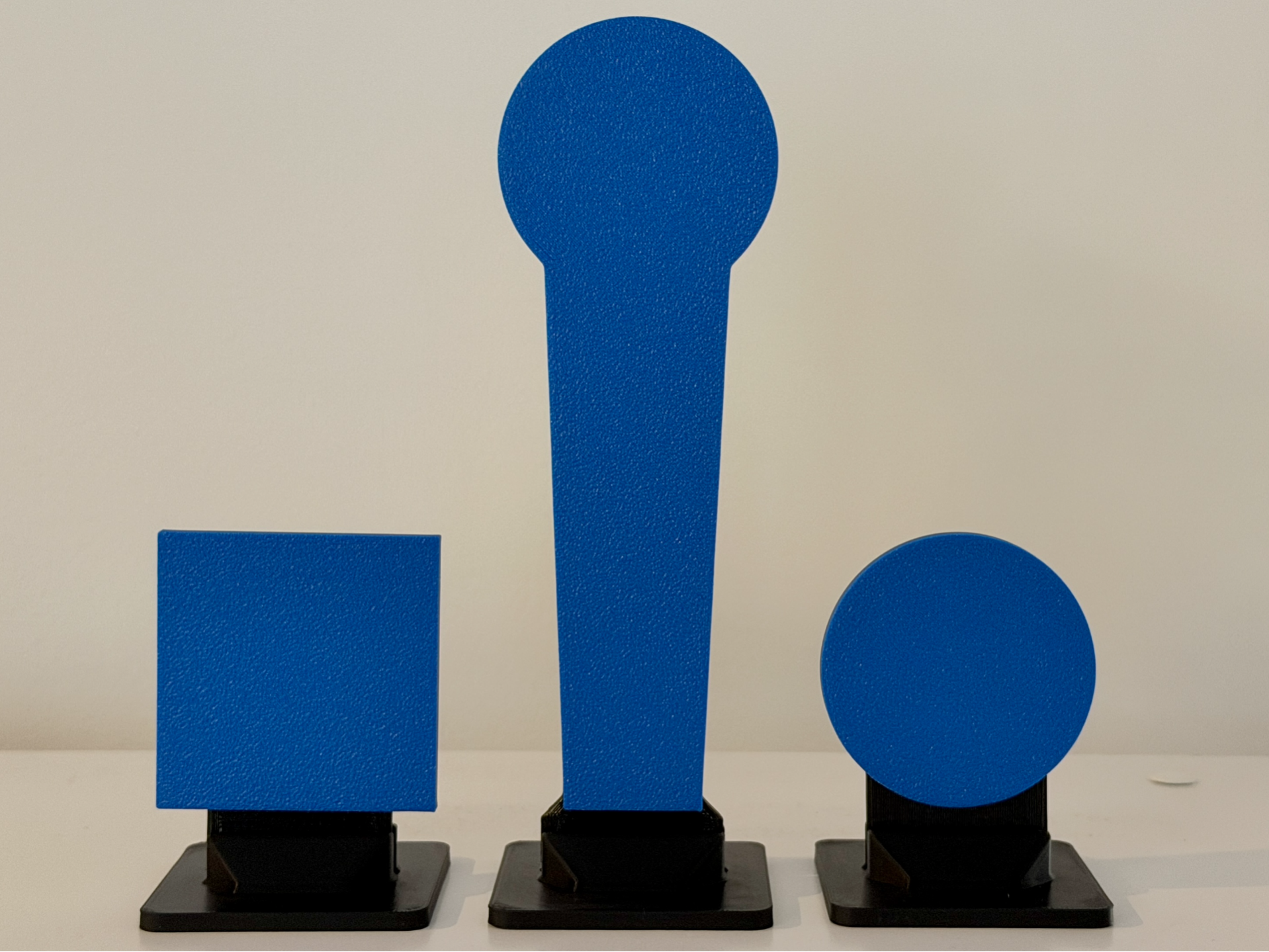 Two-Color 1:5 IPSC Dry Fire Popper & Plates