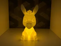 Lampe âne mignon à LED — photo 2