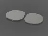 [PLA] Blank Plates LHD/RHD