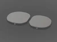 [PLA] Blank Plates LHD/RHD