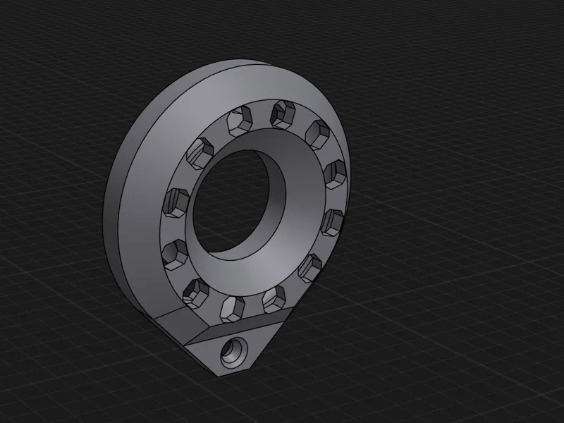 Ball Bearing Spinner  Fidget Key Ring