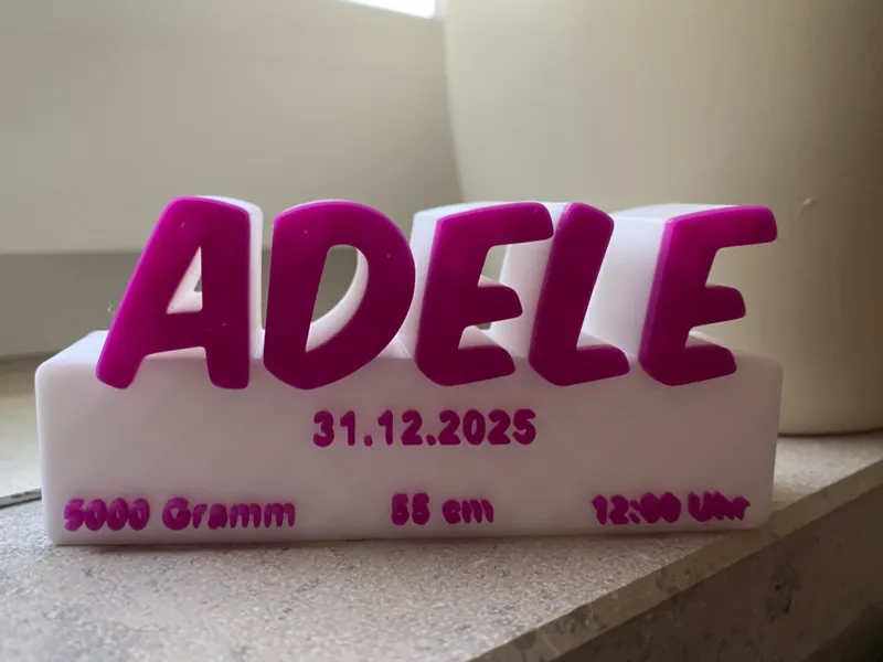 Adele Geburtsgeschenk