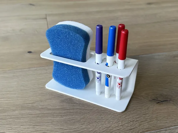 Porte-feutres et efface muraux pour tableau blanc