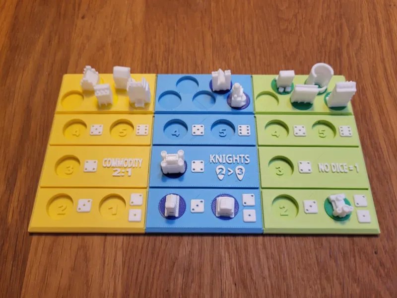 Settlers of Catan - City Improvements for C&K.
