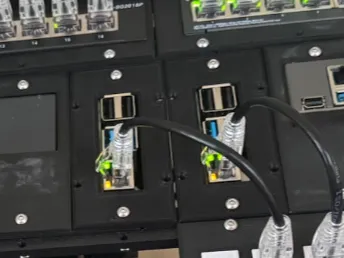 Pi model B modular rack mount