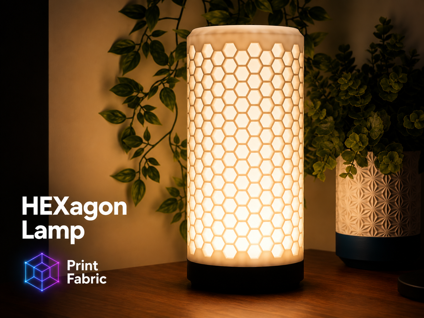 HEXagon Lampe – LED-Lampe 001