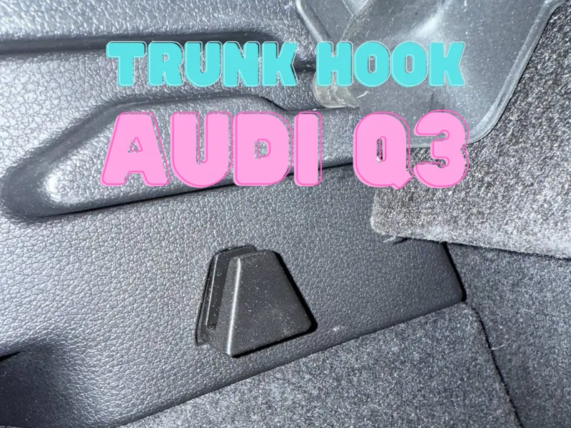 TRUNK HOOK AUDI Q3 - GANCIO BAULE AUDI Q3