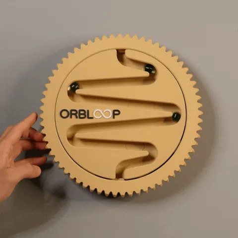OrbLoop – the Marble Run Fidget view 4