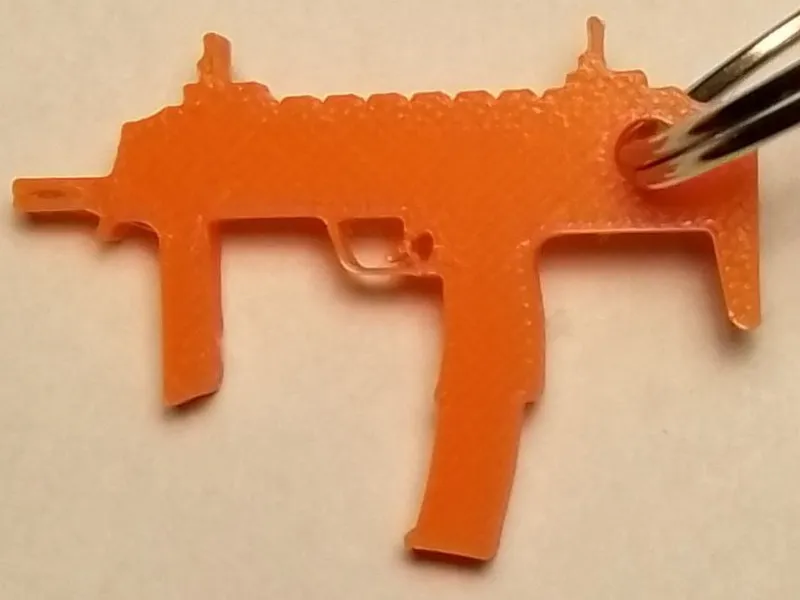 Mini MP7 Keychain