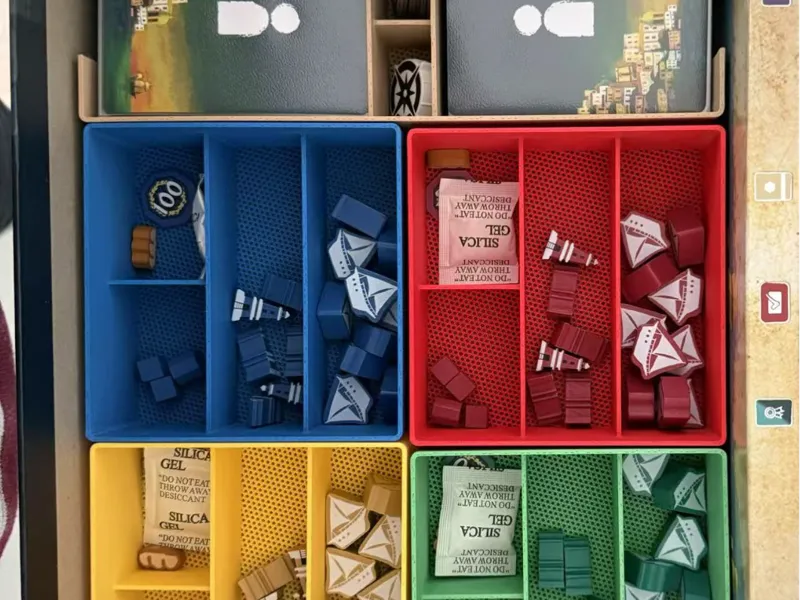 Amalfi Insert For Sleeved Cards 海商传奇收纳20丝版