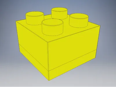 Brick storage box