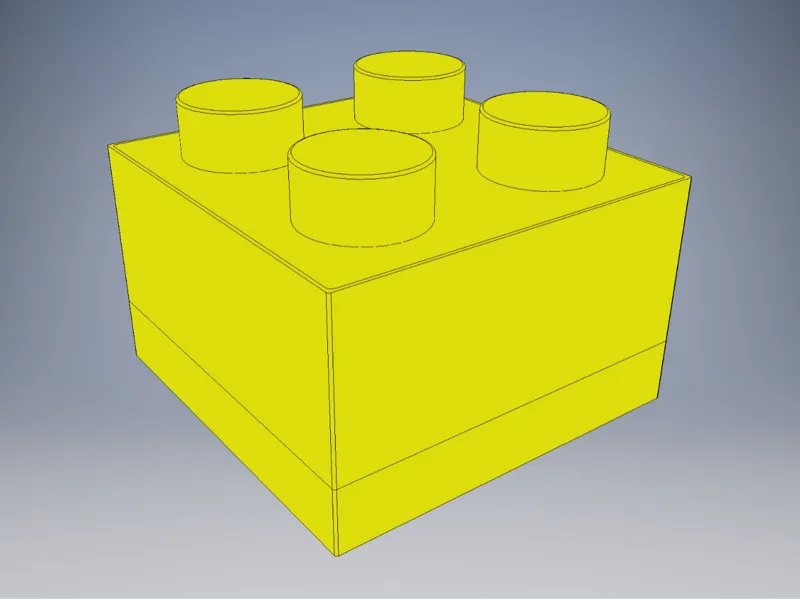 Brick storage box