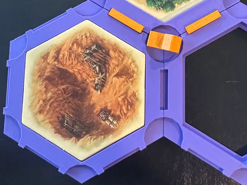 Magnetic Catan Full Tile Flush - Old