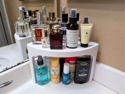 Corner Table Shelf