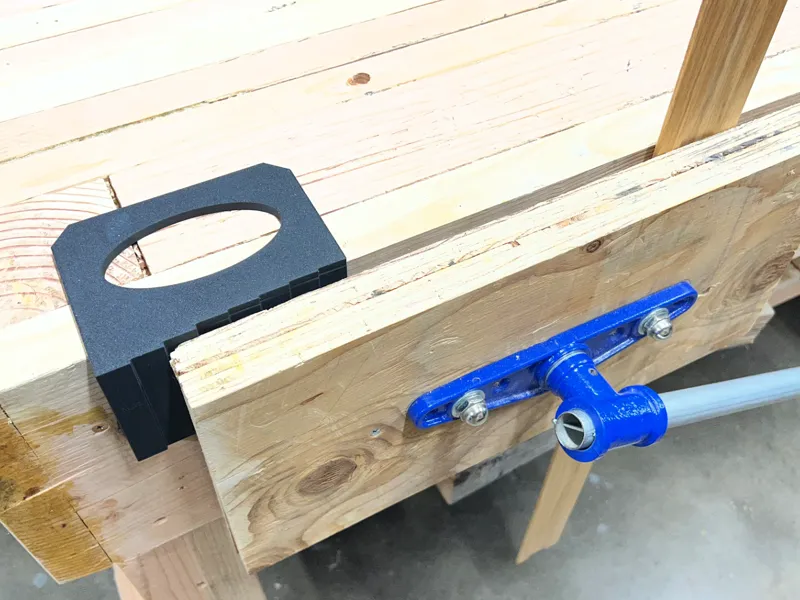 Wood Vise Block to prevent racking, SMALL