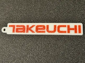 Takeuchi Logo Keychain