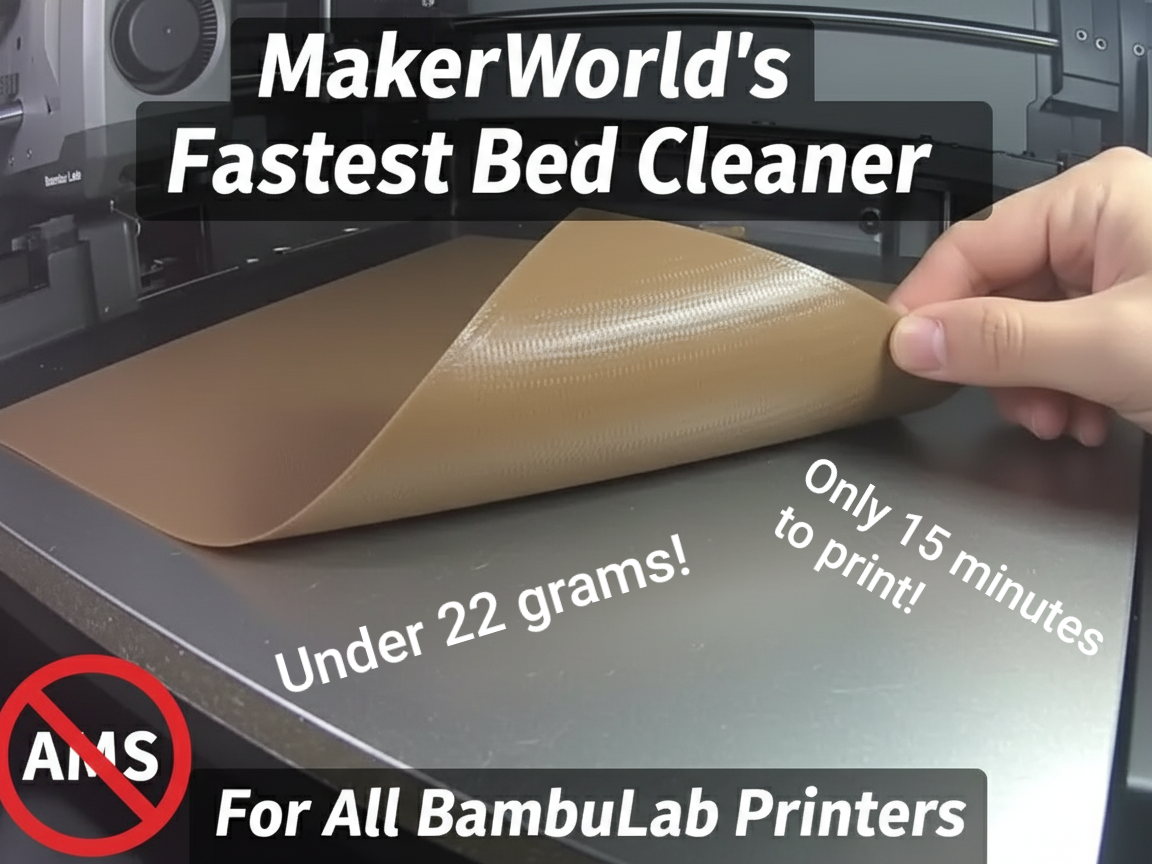The Best bed cleaner | First layer test