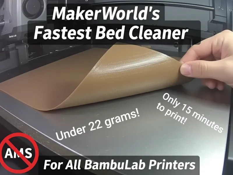 The Best bed cleaner | First layer test