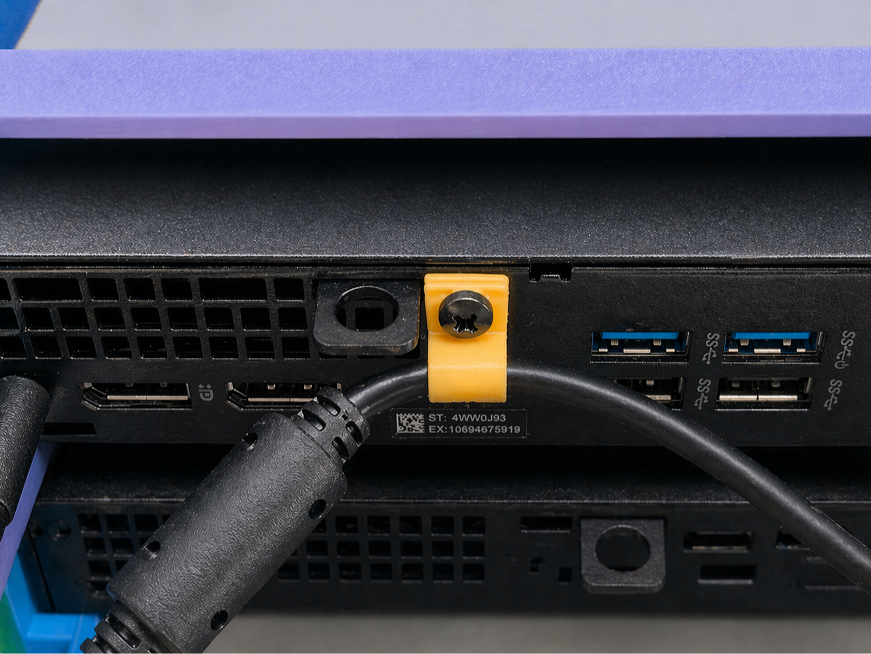 Dell OptiPlex Micro MFF Power Cable Retention Clip