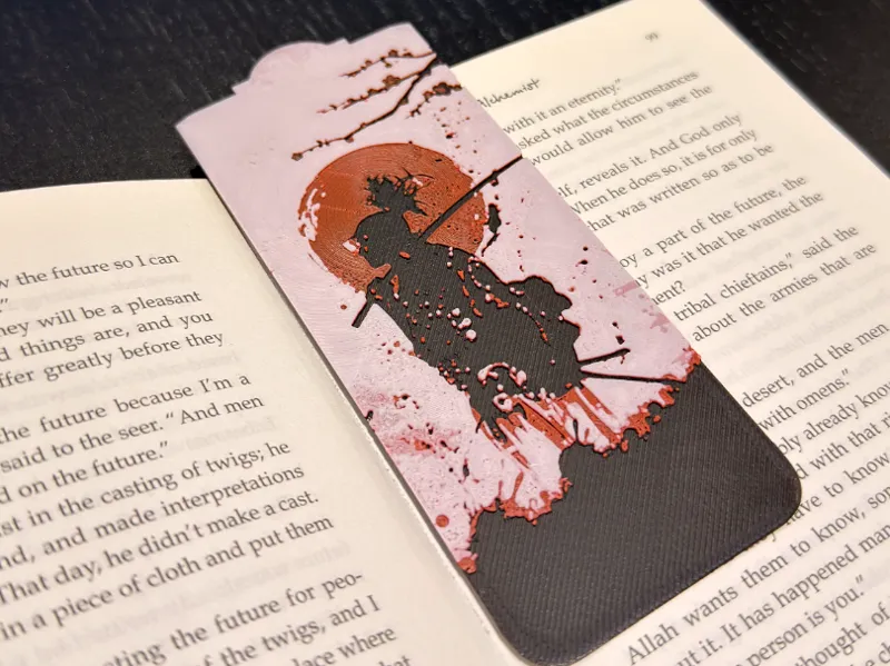 Samurai Bookmark