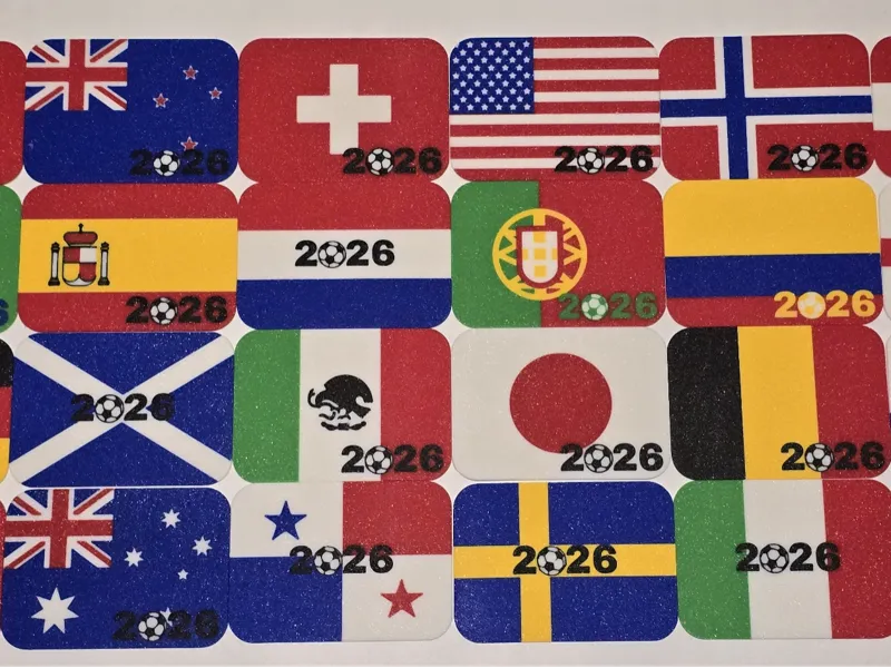 World Cup 2026 Country Flag Cards