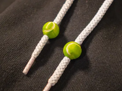 Tennis Hoodie Beads