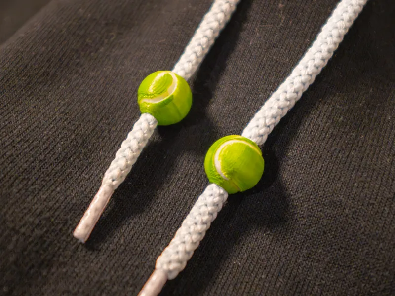 Tennis Hoodie Beads