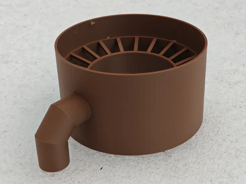 Round Rainwater Diverter for Downspout