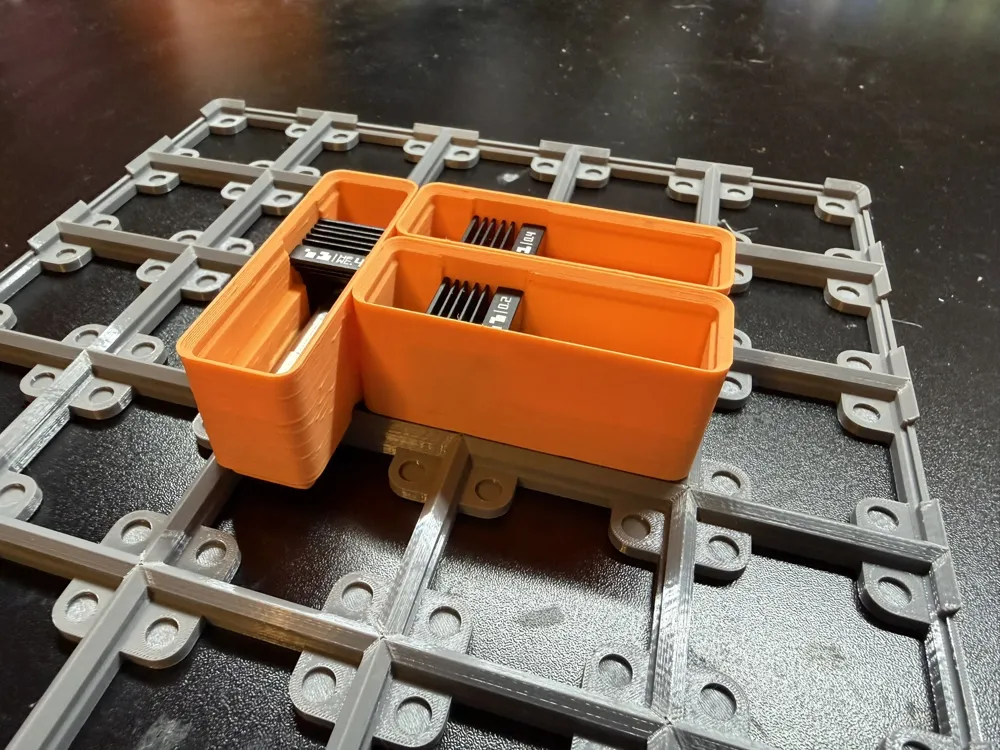 P2S & H2 Hotend / Nozzle Stackable Gridfinity Bin - Free 3D Print Model ...