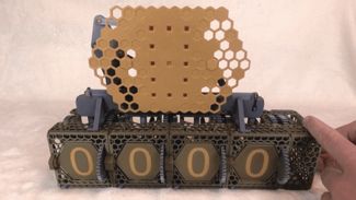 Hexadecimal Decoder Attachment for Binary Counter