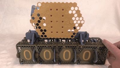 Hexadecimal Decoder Attachment for Binary Counter