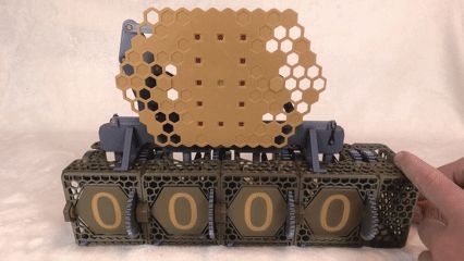 Hexadecimal Decoder Attachment for Binary Counter