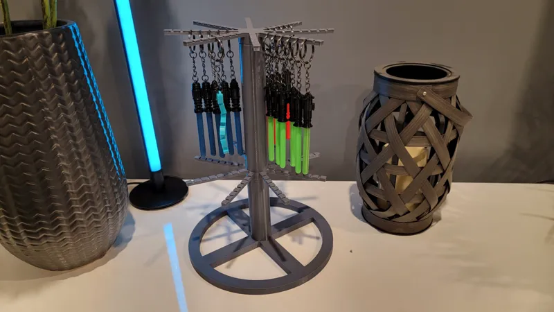 Revolving Keychain Display Stand