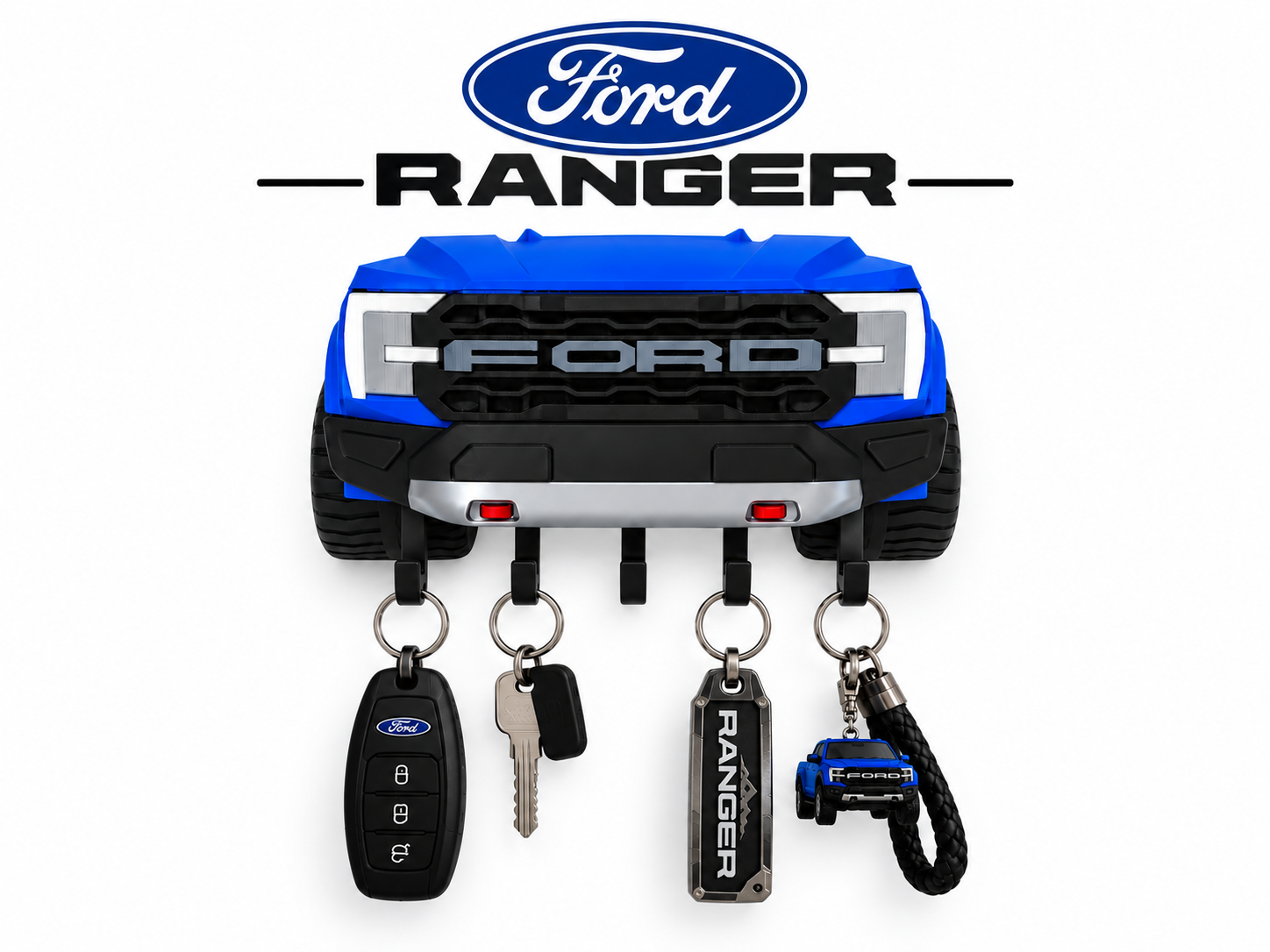 Ford Ranger – Support mural porte-clés - 1
