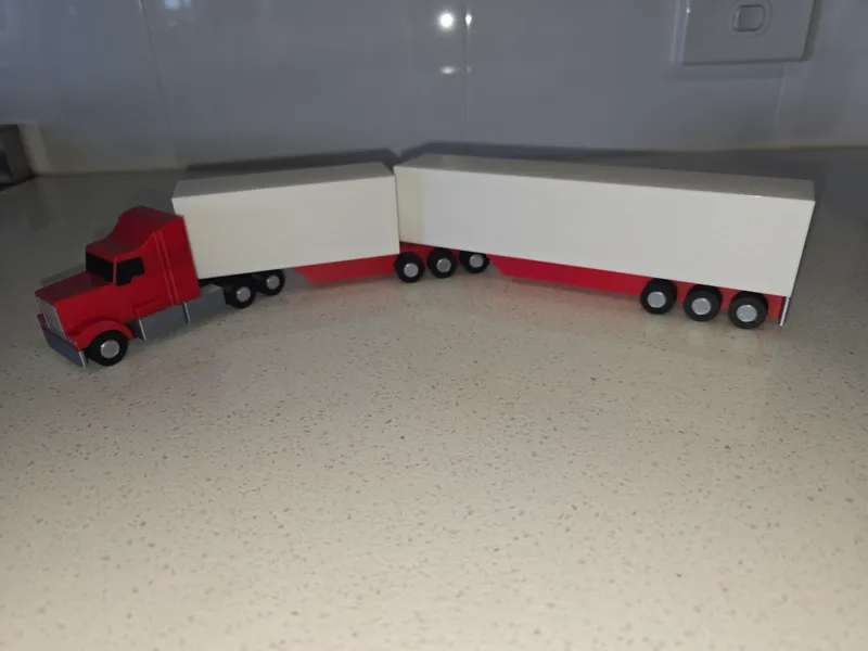 Australian B Double truck / semi