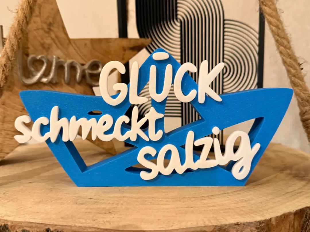 Happiness tastes Salty ( NO AMS) - Free 3D Print Model - MakerWorld