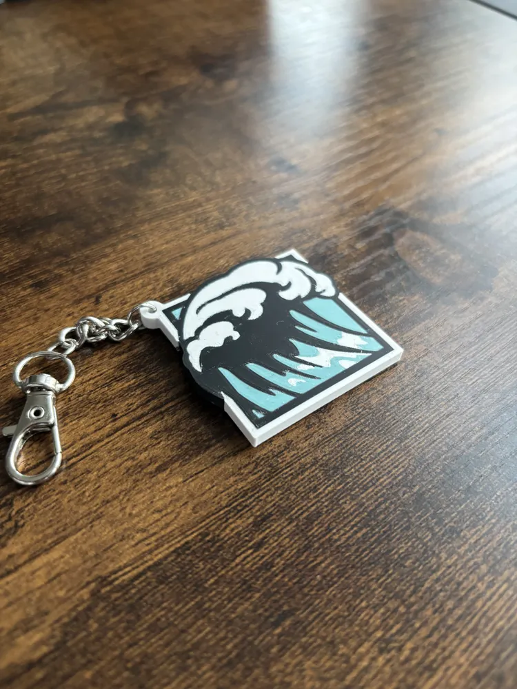R6 Tubarao Keychain - Rainbow Six Siege - Free 3D Print Model - MakerWorld