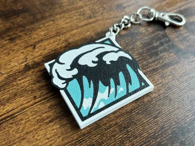 R6 Tubarao Keychain - Rainbow Six Siege