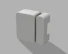 Without official back adhesive groove