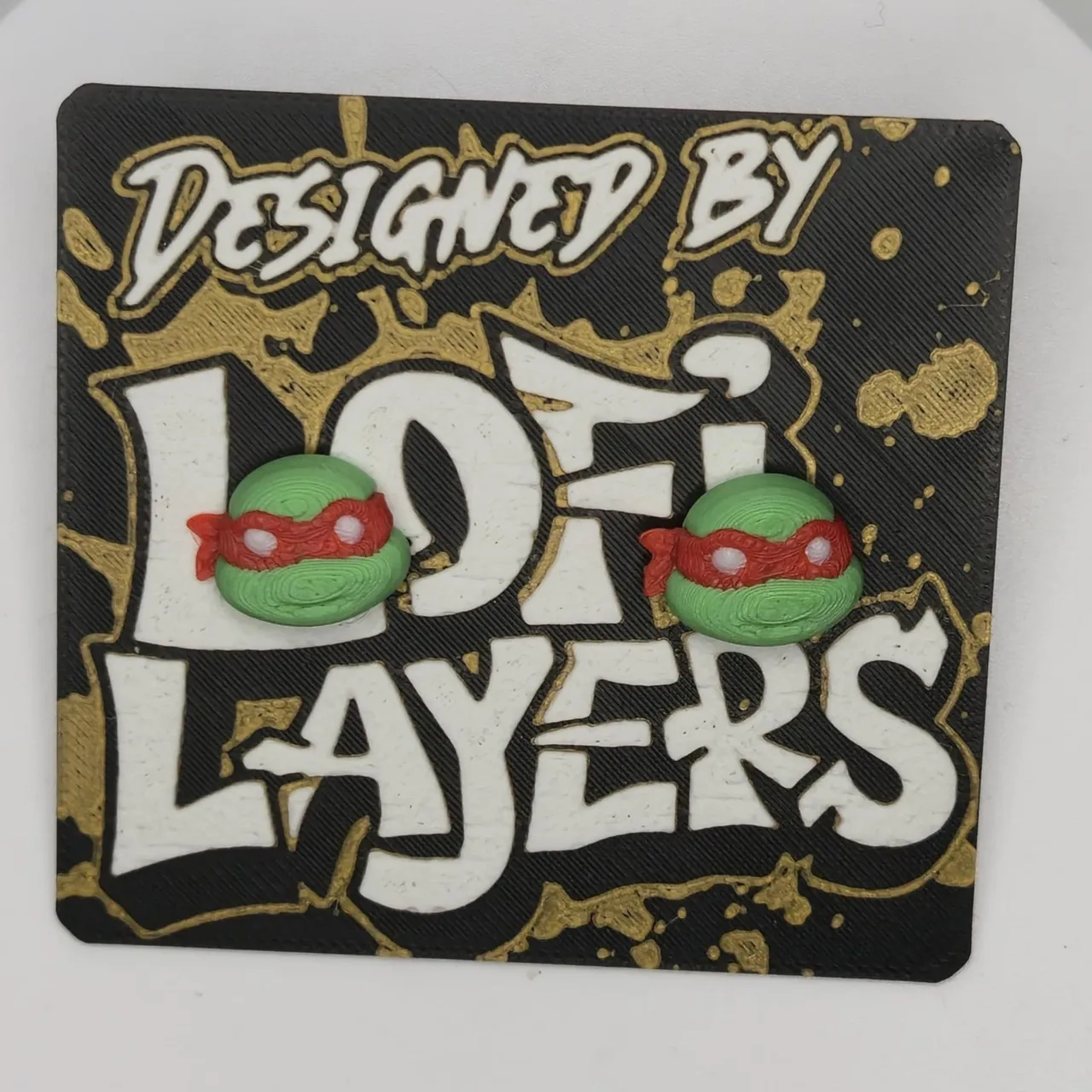 TMNT Stud Earrings view 3