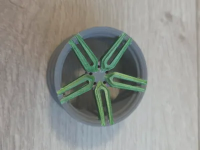 1/10 RC Drift Wheel Rim – Modern 5-Spoke Design