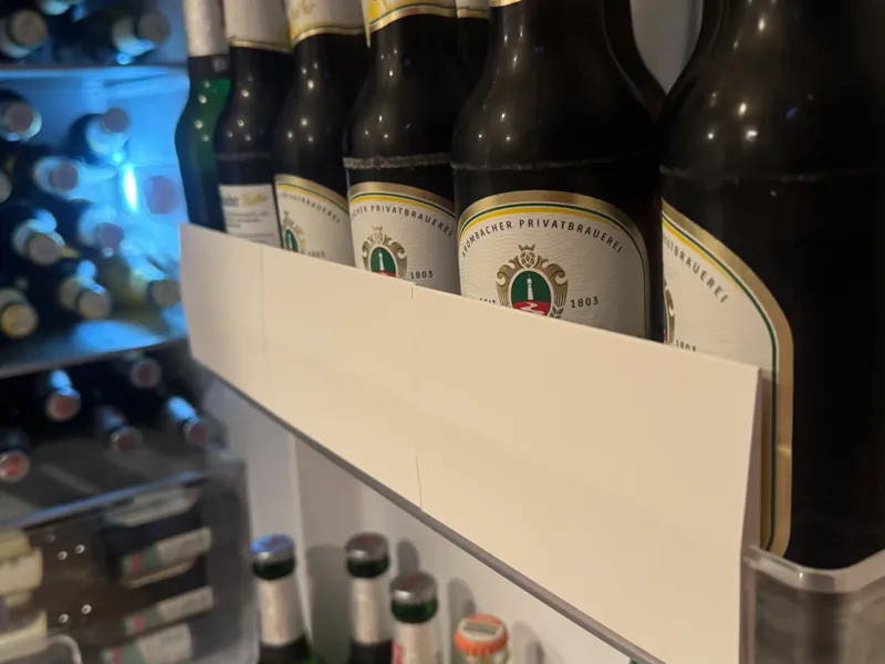 Kühlschrank Aufsatz für Tür-Fach / Flaschenhalter
