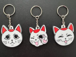 Turbo Granny Dandadan Keychains