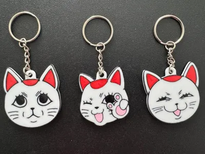 Turbo Granny Dandadan Keychains