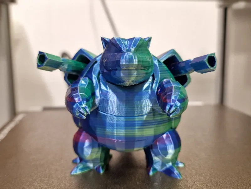 Blastoise low poly version Dannasis